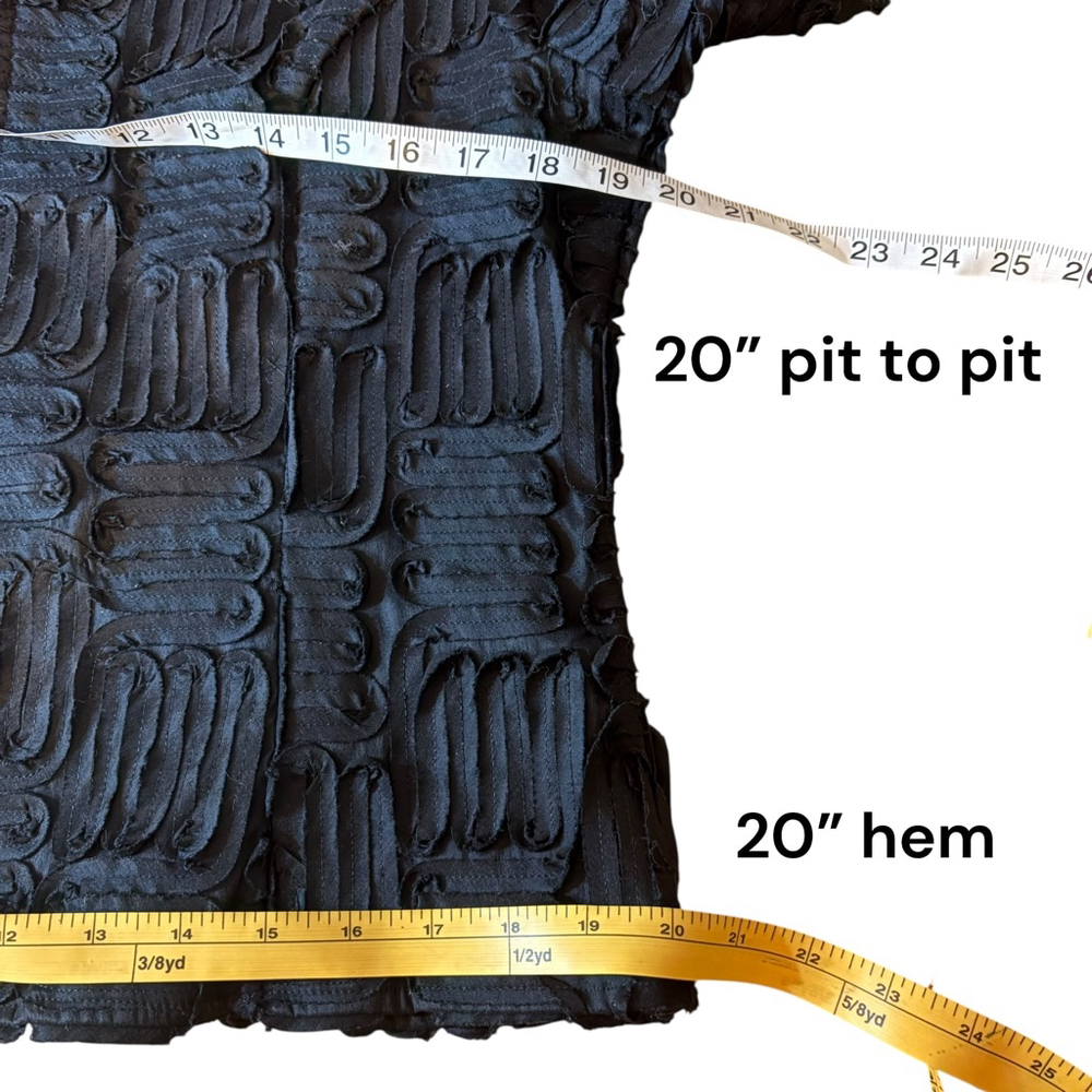 Samuel Dong Origami Textured Architectural Jacket,L, Sculptural Zip Front - Picture 9 of 16